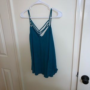 Turquoise tank